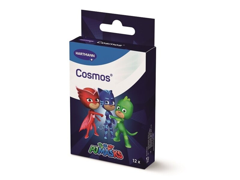 Cosmos PJ Masks dětské náplasti 3 velikosti 12 ks