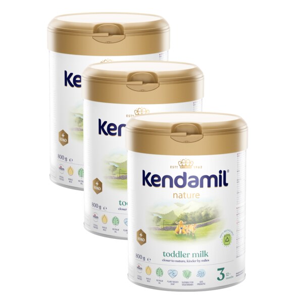 Kendamil Nature 3 batolecí mléko 12+ měsíců 800 g