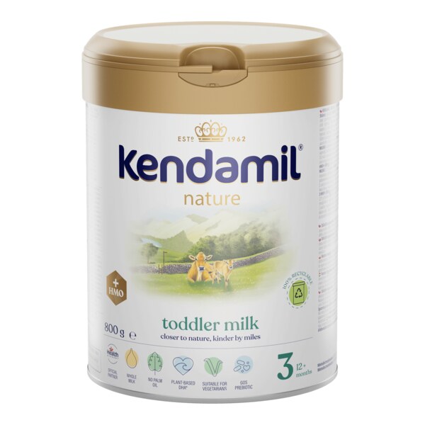 Kendamil Nature 3 batolecí mléko 12+ měsíců 800 g