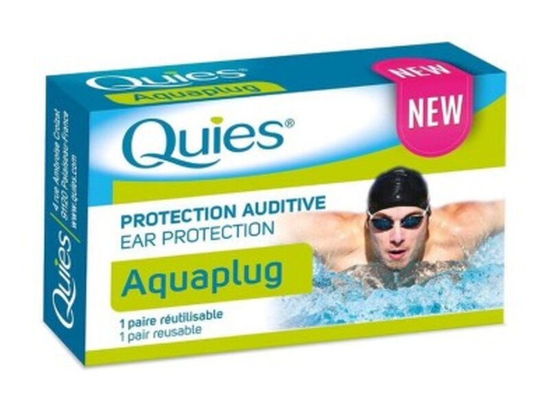 Quies Aquaplug Chrániče sluchu do vody 1 pár