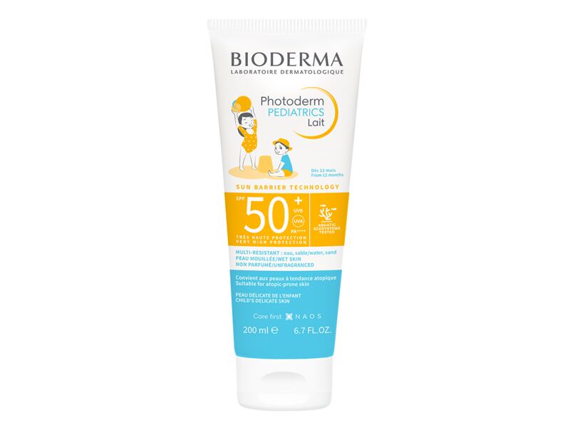 Bioderma Photoderm Pediatrics opalovací mléko SPF50+ pro děti 200 ml