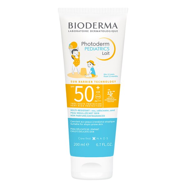 Bioderma Photoderm Pediatrics opalovací mléko SPF50+ pro děti 200 ml