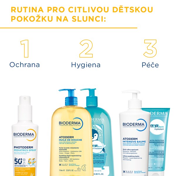 Bioderma Photoderm Pediatrics opalovací sprej SPF50+ pro děti 200 ml 