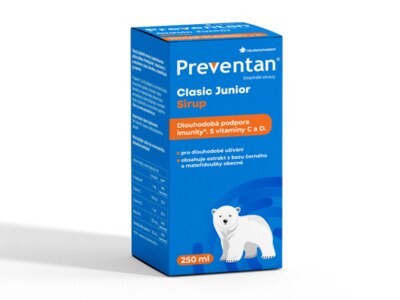 Preventan Clasic Junior sirup 250 ml Preventan Clasic Junior sirup 250 ml