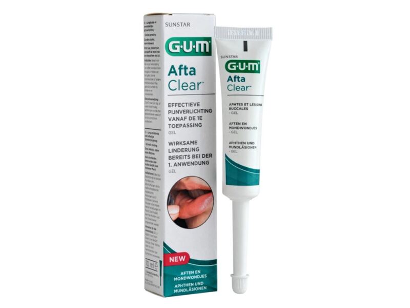 Gum AftaClear gel pro léčbu aftů 10 ml