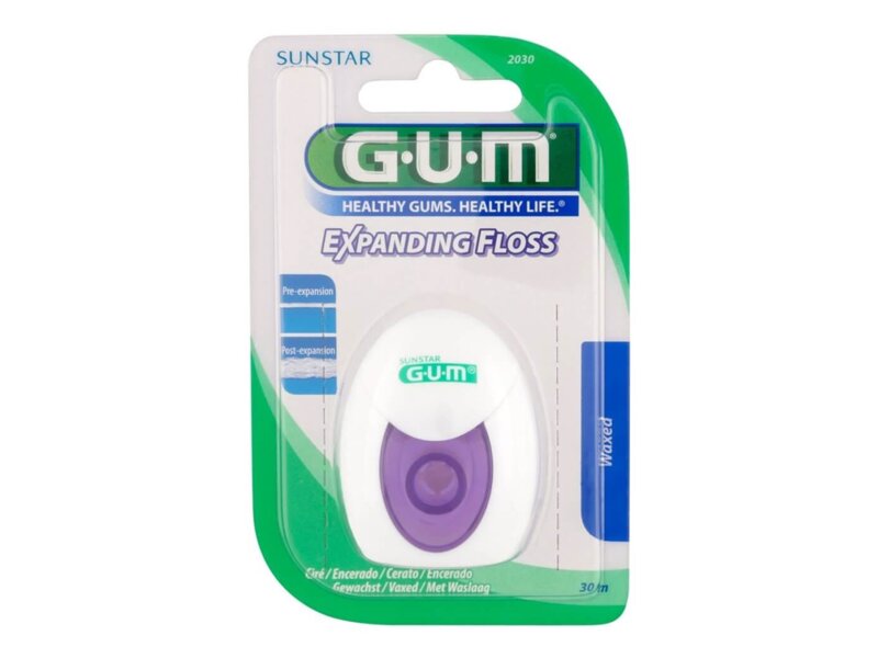 Gum Expanding dentální nit voskovaná s mentolem 30 m Gum Expanding dentální nit voskovaná s mentolem 30 m