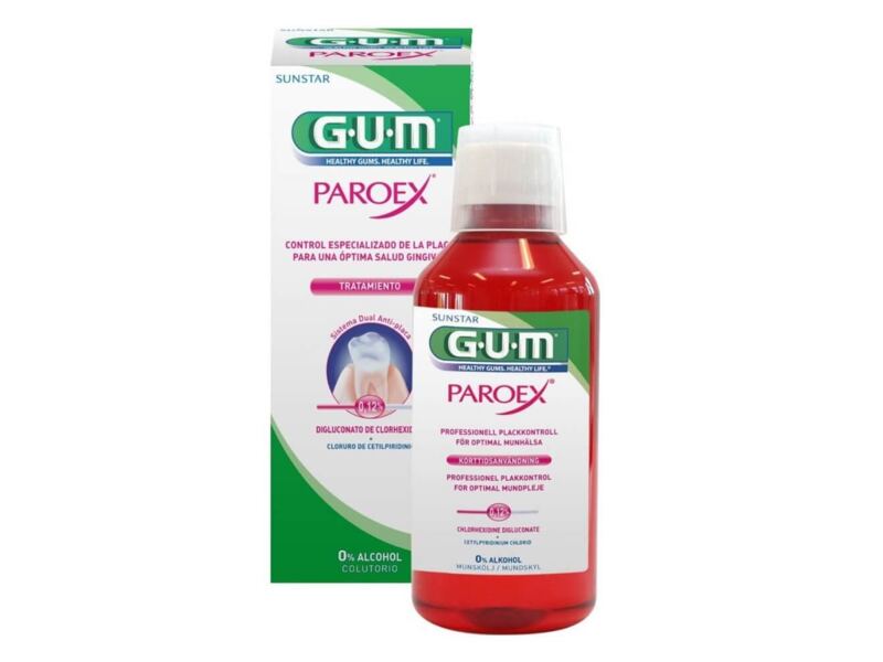 Gum Paroex ústní voda CHX 0,12% intenzivní 300 ml
