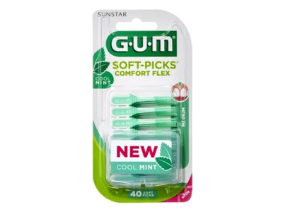 Gum Soft Picks Comfort mezizubní kartáček mentholový 40 ks