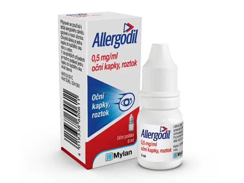 Allergodil oční kapky 6 ml