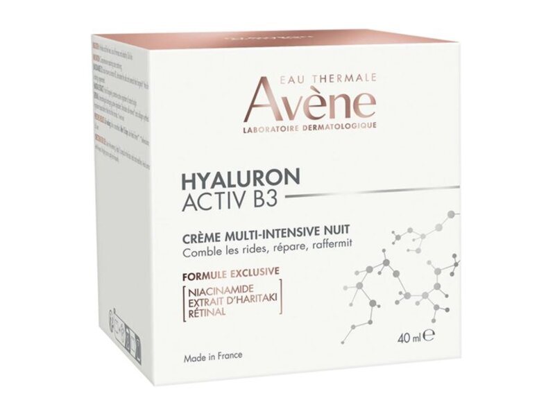 Avene Hyaluron Activ B3 Multi-intenzivní noční krém 40 ml Avene Hyaluron Activ B3 Multi-intenzivní noční krém 40 ml