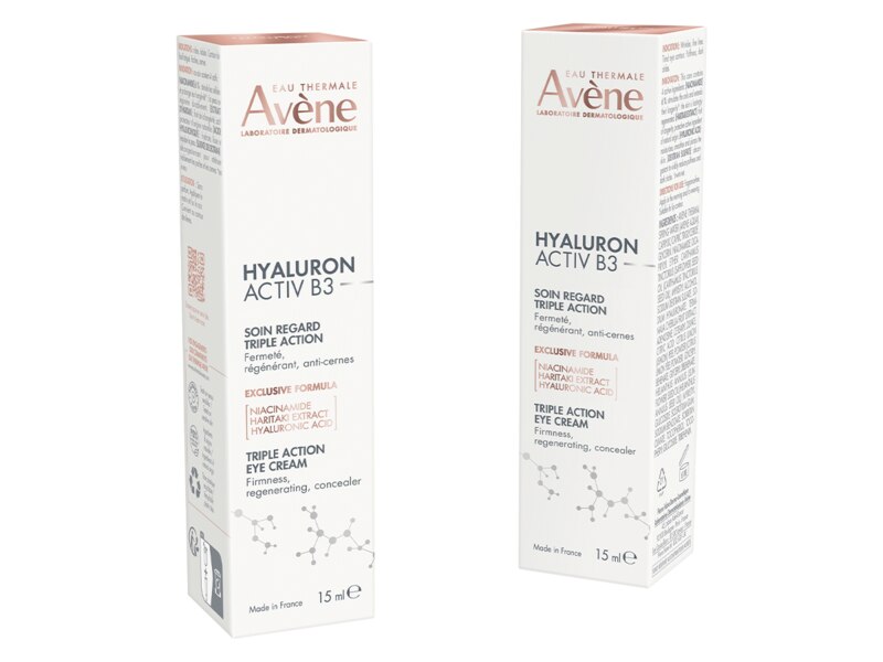 Avene Hyaluron Activ B3 Oční krém s trojitým účinkem 15 ml