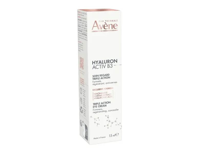 Avene Hyaluron Activ B3 Oční krém s trojitým účinkem 15 ml