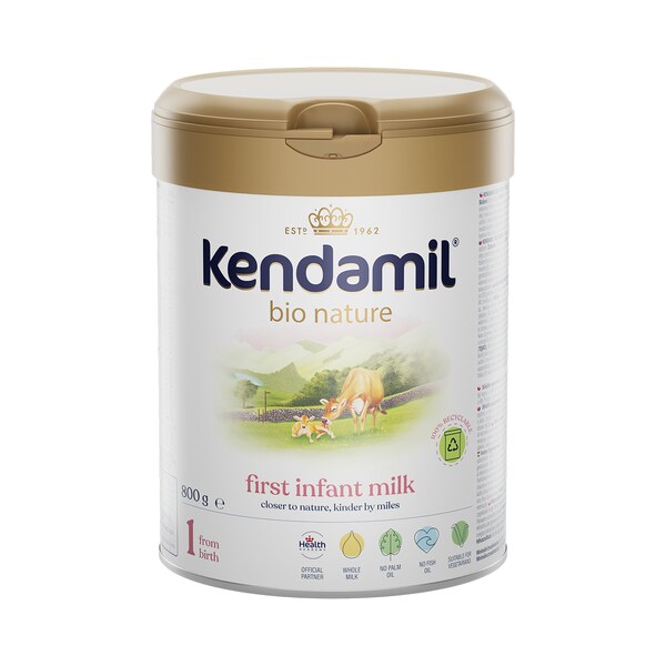 Kendamil BIO Nature 1 počáteční mléko 800 g