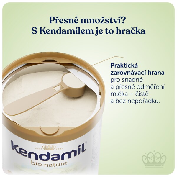 Kendamil BIO Nature 2 pokračovací mléko 6+ měsíců 800 g