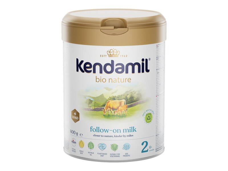 Kendamil BIO Nature 2 pokračovací mléko 6+ měsíců 800 g