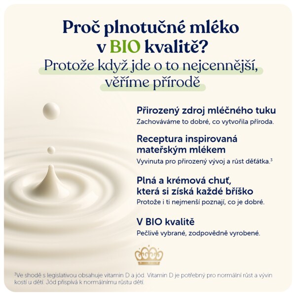 Kendamil BIO Nature 2 pokračovací mléko 6+ měsíců 800 g