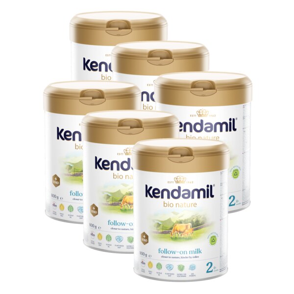 Kendamil BIO Nature 2 pokračovací mléko 6+ měsíců 800 g