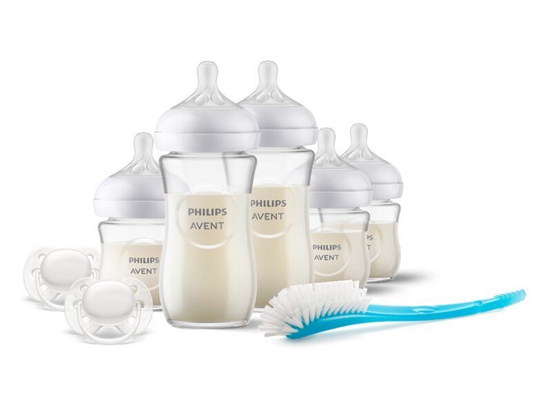 Philips Avent Natural Response startovní sada pro novorozence skleněná