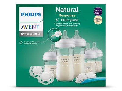 Philips Avent Natural Response startovní sada pro novorozence skleněná