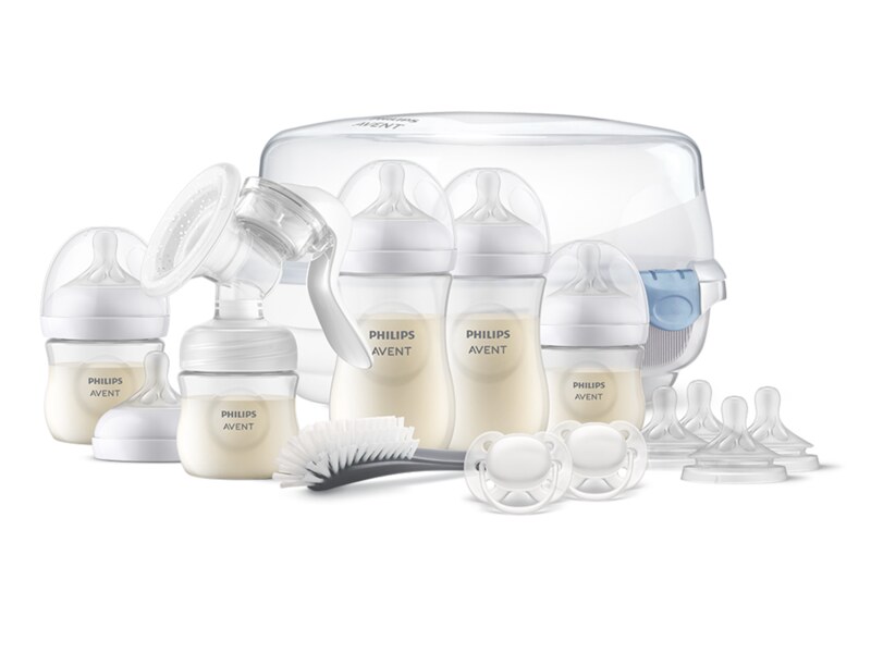 Philips Avent Natural Response sada s manuální odsávačkou a sterilizátorem Philips Avent Natural Response sada s manuální odsávačkou a sterilizátorem