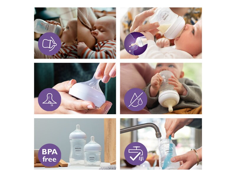 Philips Avent Natural Response savička s rychlým průtokem 6+ měsíců 2 ks