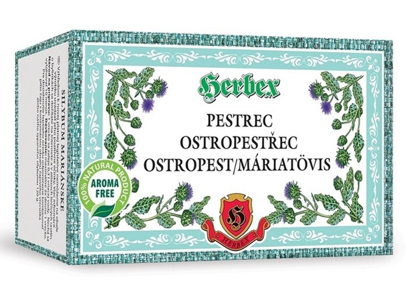 Herbex Ostropestřec mariánský nálevové sáčky 20x3 g