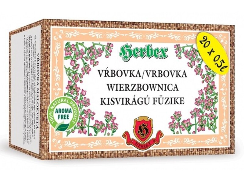 Herbex Vrbovka malokvětá nálevové sáčky 20x3 g Herbex Vrbovka malokvětá nálevové sáčky 20x3 g