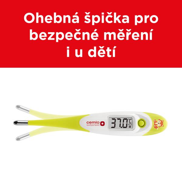 Cemio Metric 304 Rapid Flex Digitální teploměr dětský Cemio Metric 304 Rapid Flex Digitální teploměr dětský