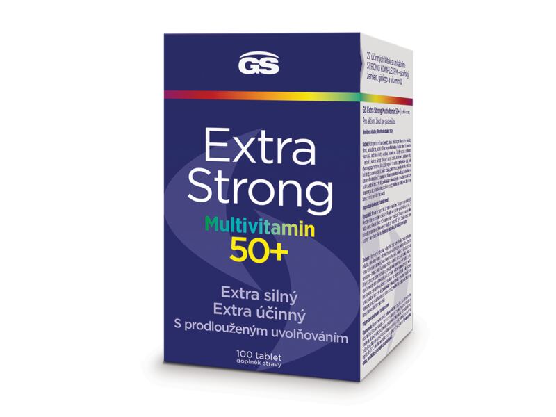 GS Extra Strong Multivitamin 50+ 100 tablet