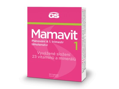 GS Mamavit 1 Plánování a 1. trimestr 30 tablet