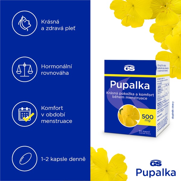 GS Pupalka 90 kapslí GS Pupalka 90 kapslí