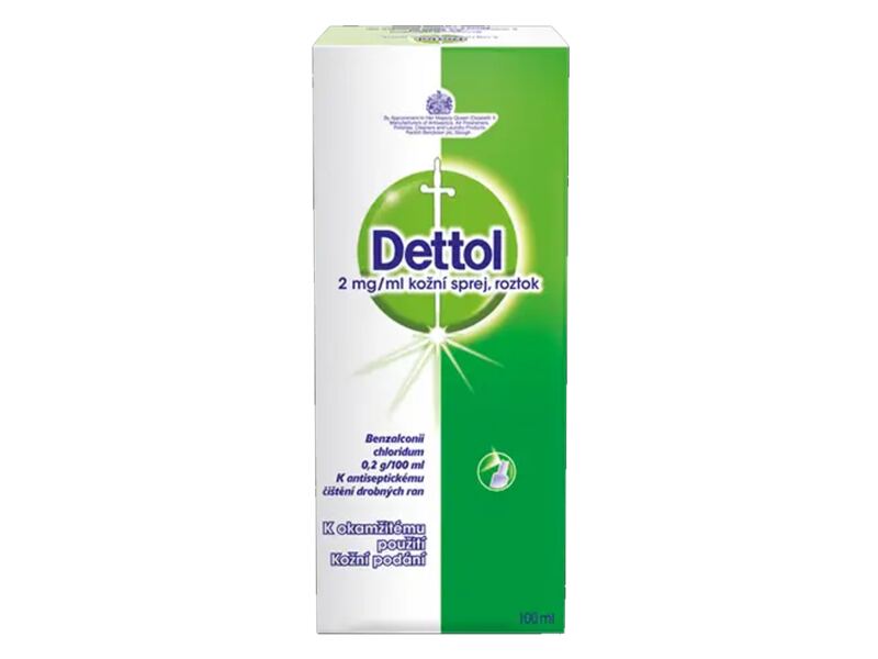 Dettol 0,2% antiseptický sprej 100 ml