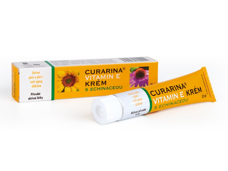 Curarina vitamin E krém s echinaceou 50 ml