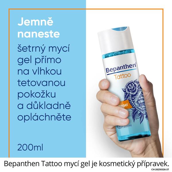 Bepanthen Tattoo mycí gel 200 ml