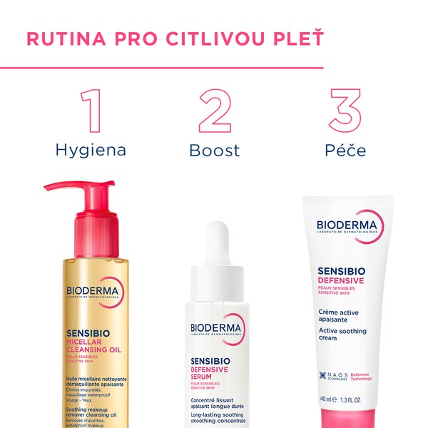 Bioderma Sensibio Micelární čisticí olej 150 ml