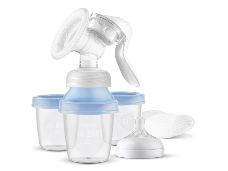 Philips Avent odsávačka mateřského mléka manuální s VIA systémem