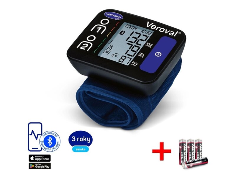 Veroval Compact+connect zápěstní tonometr
