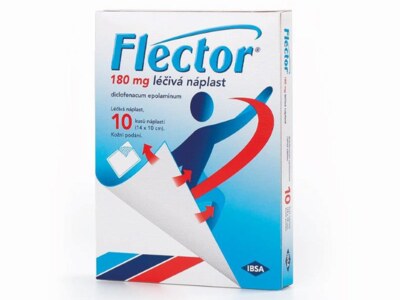 Flector 180 mg 10 léčivých náplastí