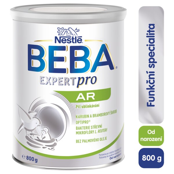Beba Expertpro AR při ublinkávání od narození 800 g