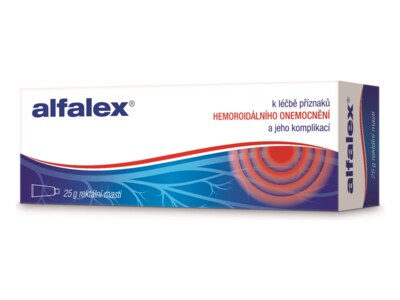 Alfalex rektální mast 25 g