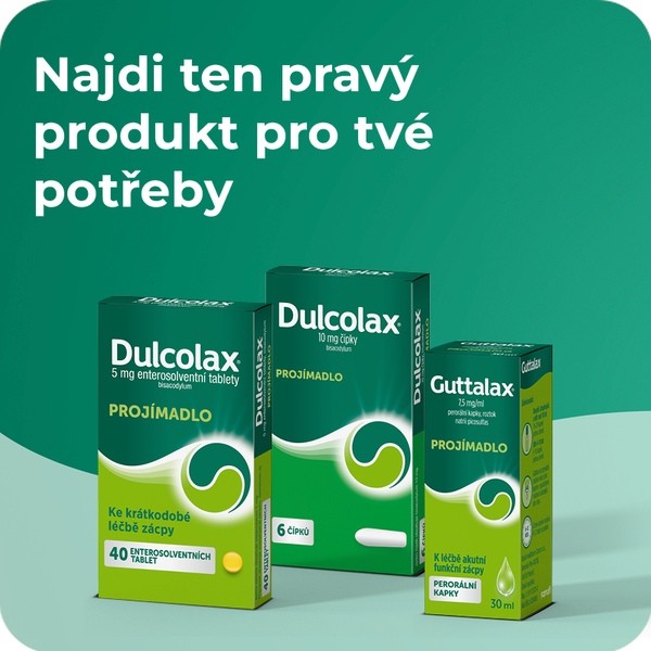 Dulcolax 5 mg 40 enterosolventních tablet