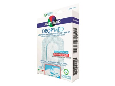 Drop Med Antiseptický rychloobvaz sterilní 7x5 cm 5 ks