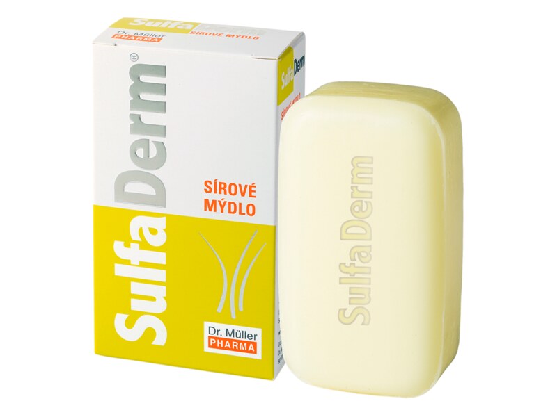 Dr. Müller Sulfa Derm sírové mýdlo 90 g Dr. Müller Sulfa Derm sírové mýdlo 90 g