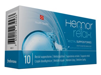 Fytofontana Hemorrelax čípky 10 ks