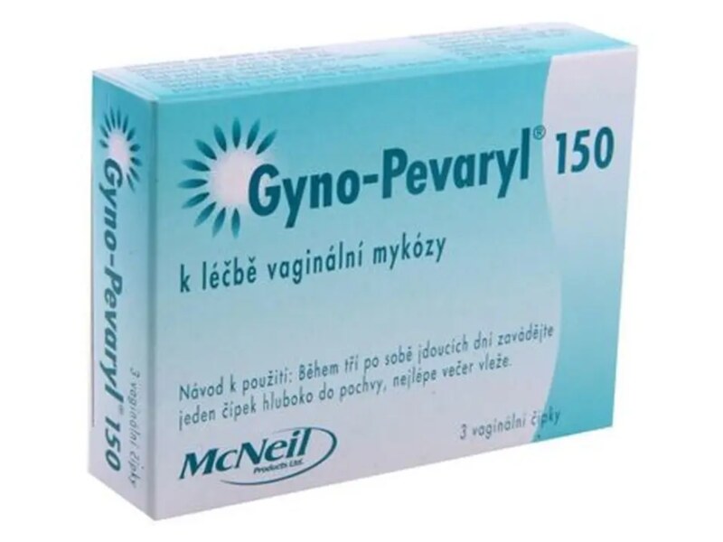 Gyno-Pevaryl 150 mg čípky 3 ks