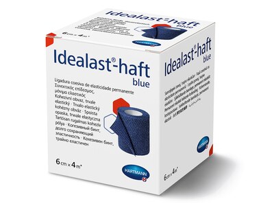 Idealast elastické obinadlo color modré 6 cm x 4 m 1 ks Idealast elastické obinadlo color modré 6 cm x 4 m 1 ks