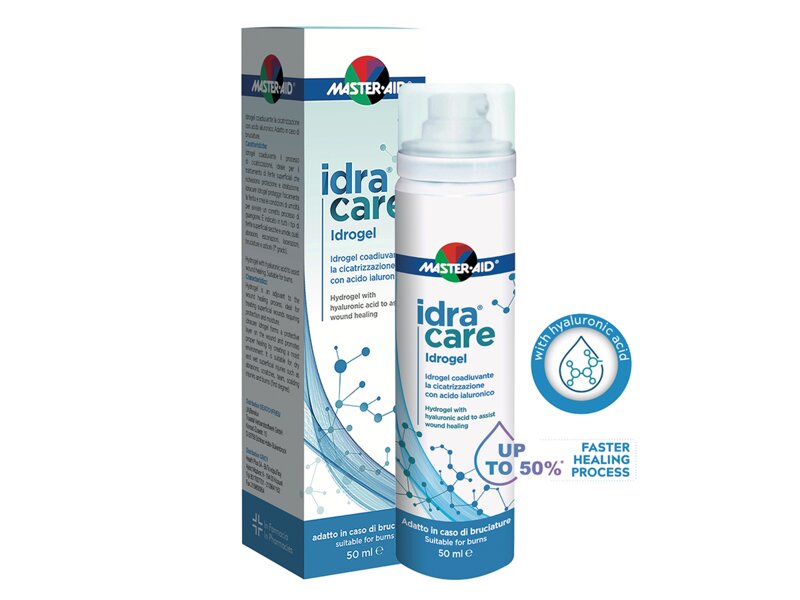 Idra Care Hydrofilní gel k léčbě ran a popálenin 50 ml