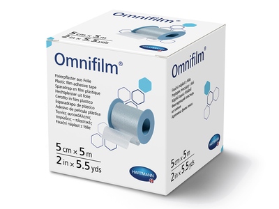 Omnifilm Fixační náplast z porézní fólie 5 cm x 5 m 1 ks