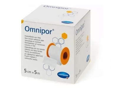 Omnipor Fixační náplast z netkaného textilu 5 cm x 5 m 1 ks
