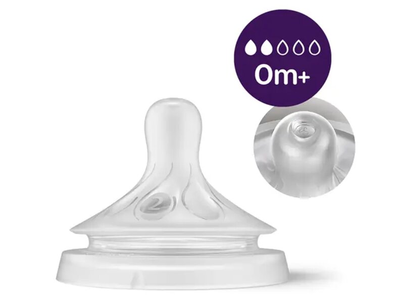 Philips Avent Natural Response láhev s ventilem od narození 125 ml